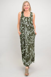 Maddie Dress, Bamboo Forest- Final Sale