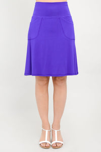 Magna Skort, Violet, Bamboo