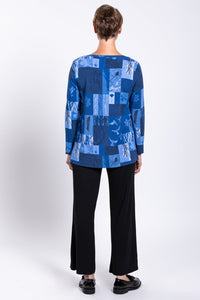 Margie Top, Blue Forest, Bamboo