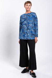 Margie Top, Cobalt Fossil, Bamboo