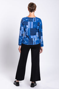 Margorie Top, Blue Forest, Bamboo