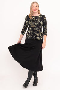 Margorie Top, Khaki Oak, Bamboo