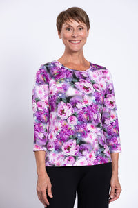 Margorie Top, Magenta Sugar, Bamboo