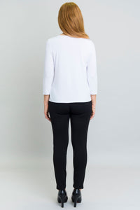 Margorie Top, Winter White, Bamboo - Final Sale