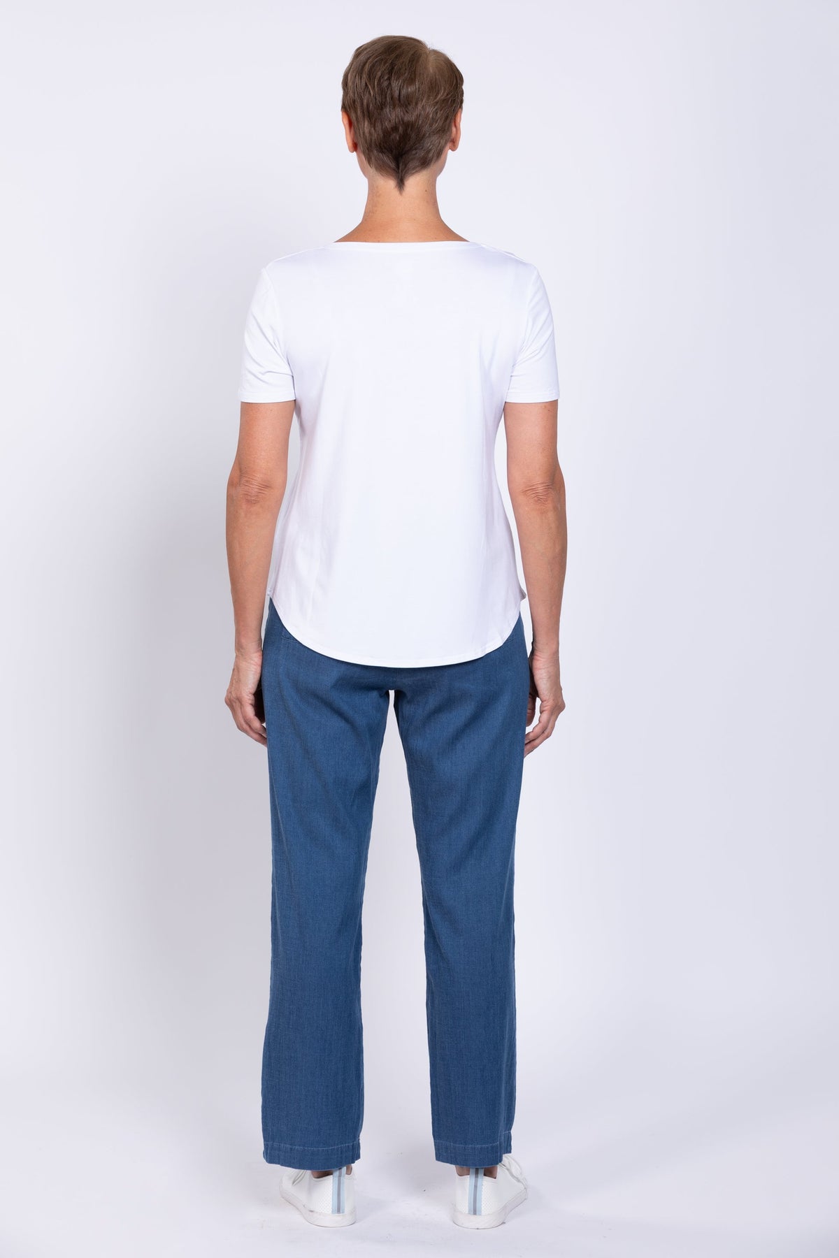 Marla Pant, Lightweight Tencel Denim
