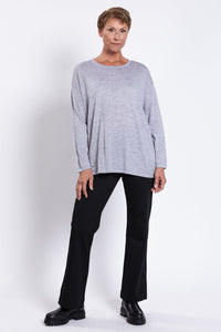 Matera Sweater, Charcoal Lite, Merino Wool