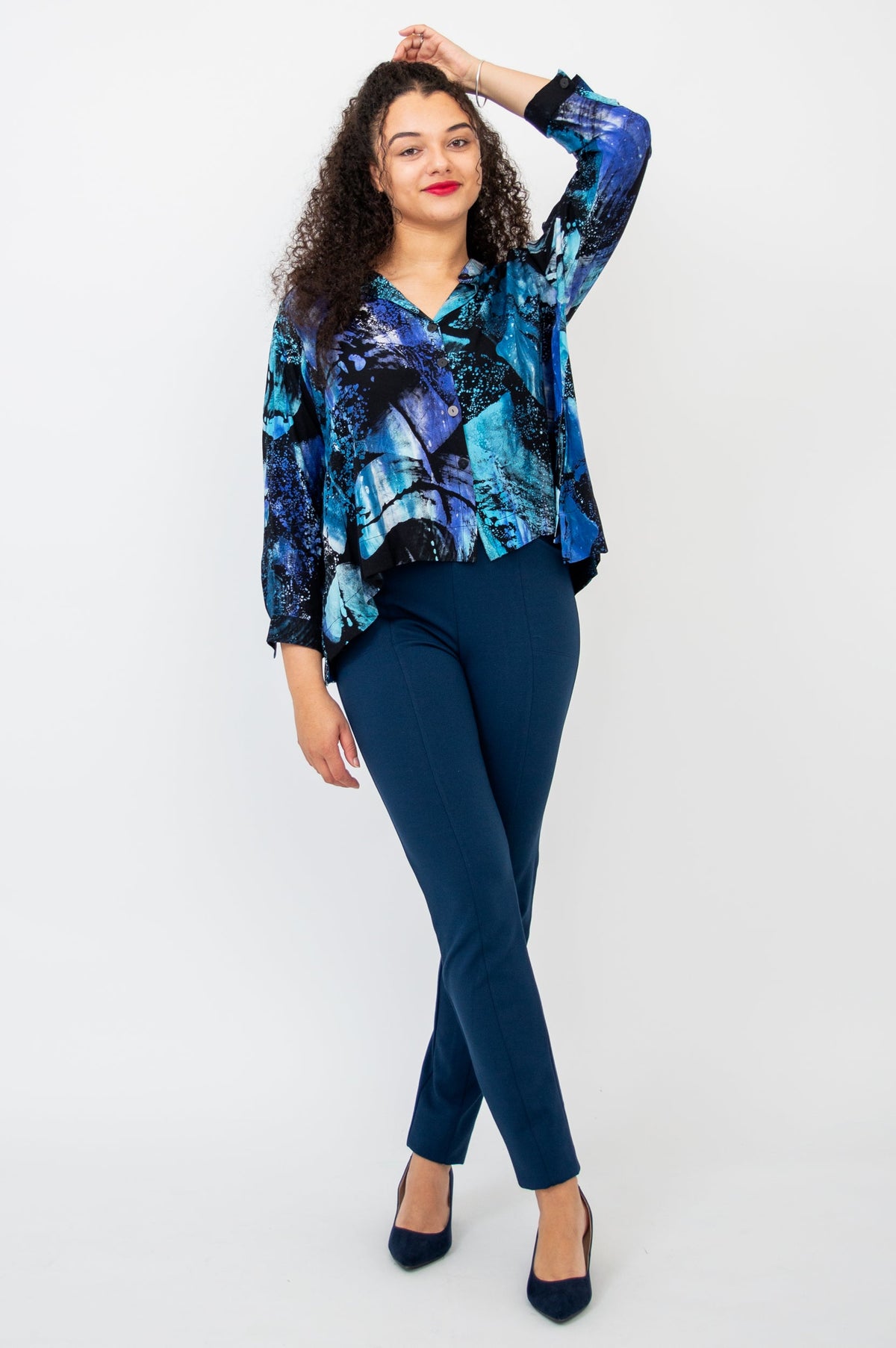 Mayana Blouse, Reef