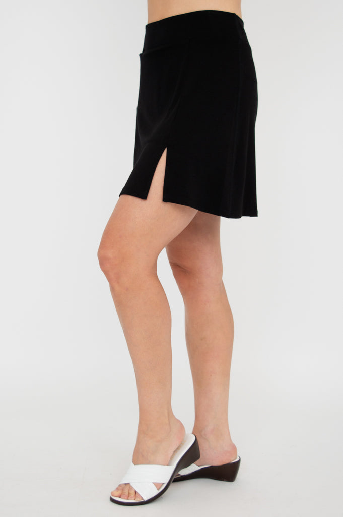 Melly Skort, Black, Bamboo