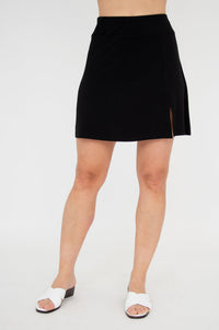 Melly Skort, Black, Bamboo