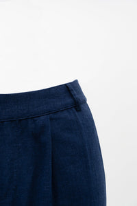 Melodie Pant, Indigo, Linen