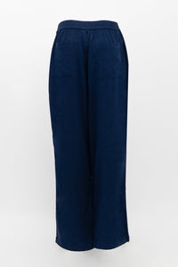 Melodie Pant, Indigo, Linen
