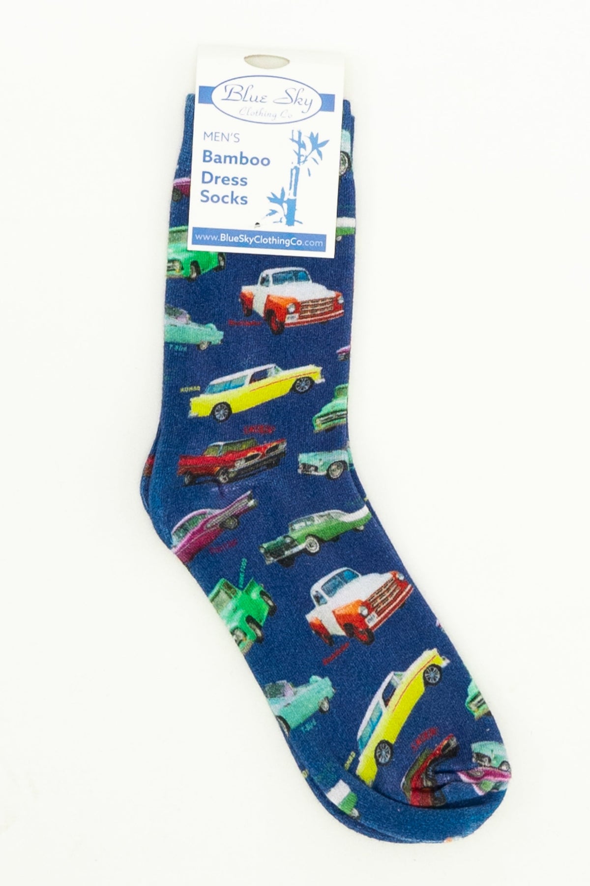 Men's Bamboo Dress Socks, Assorted Prints