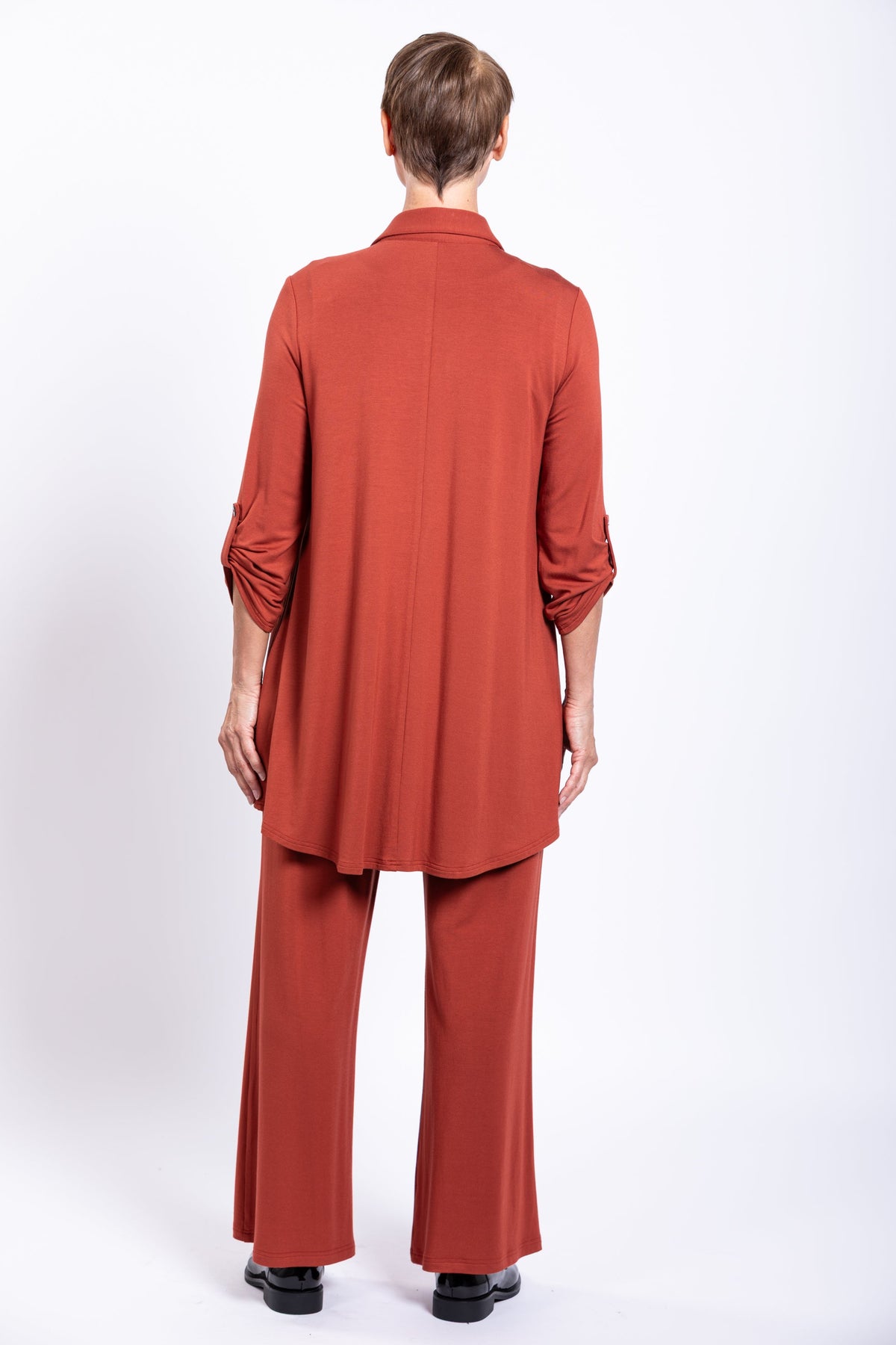 Michele Blouse, Cuprum, French Terry