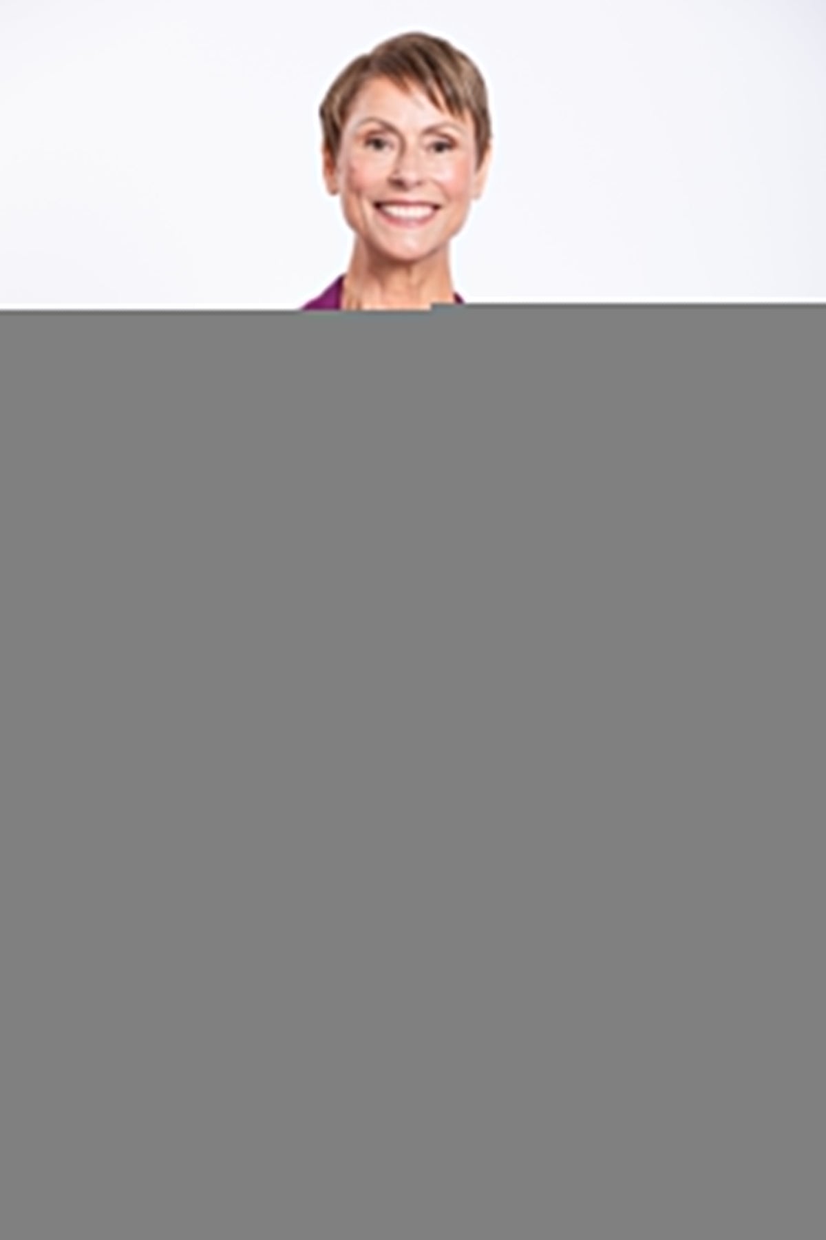 Michele Blouse, Magenta, French Terry