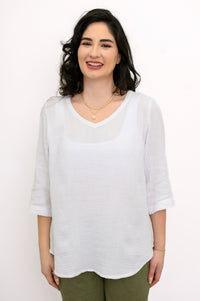 Minna Blouse, White