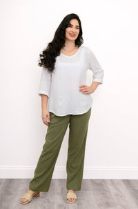 Minna Blouse, White