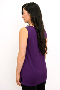 Modern Tank, Royale Purple, French Terry