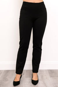 Nadia Petite Pant, Black, Modal