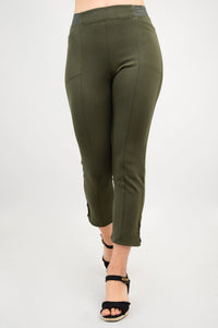 Nadine Crop, Khaki, Modal