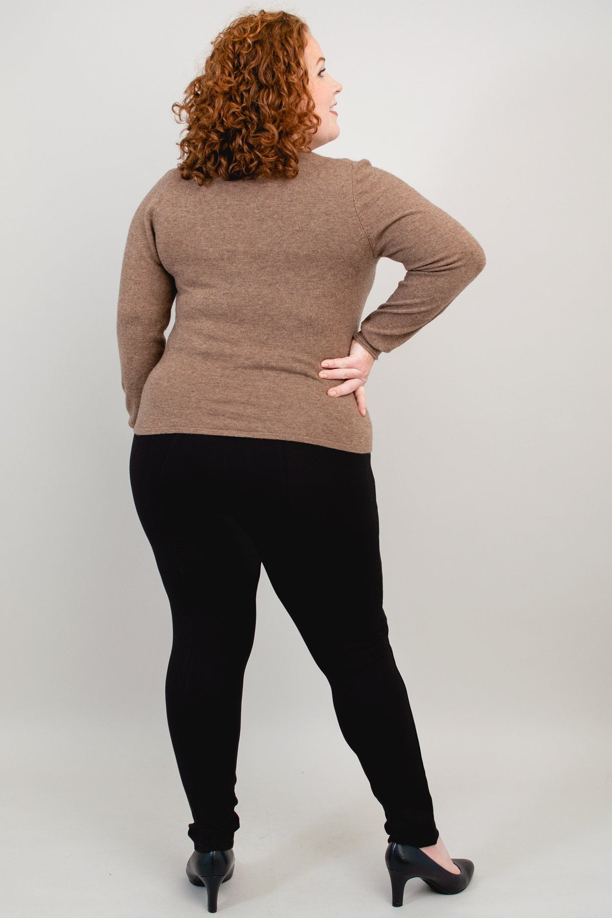 New York Sweater, Autumn Taupe, Cashmere