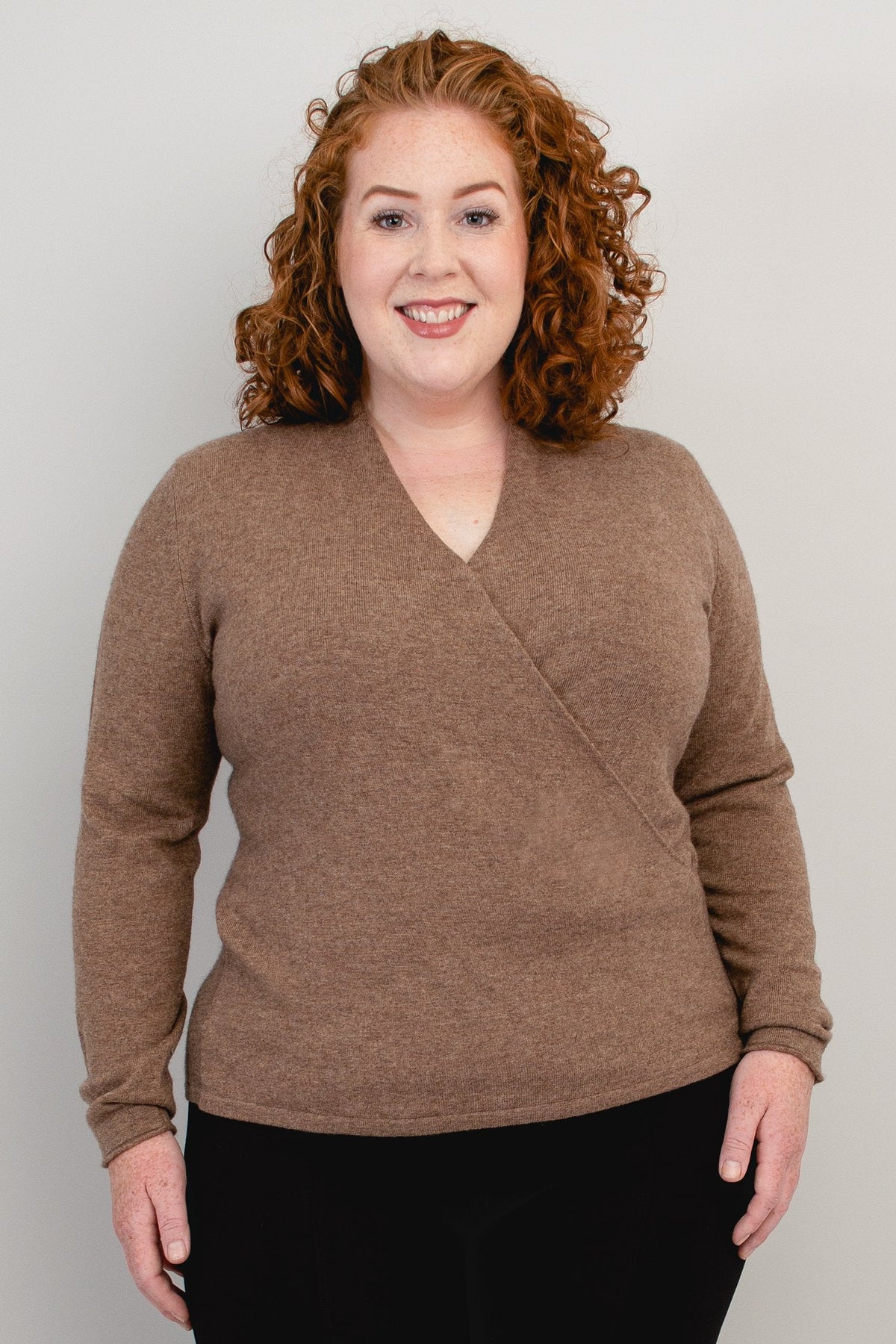 New York Sweater, Autumn Taupe, Cashmere