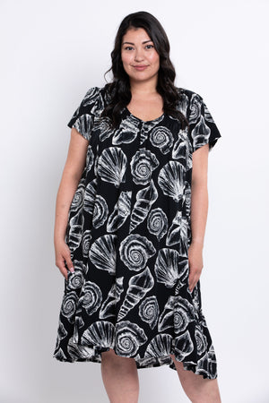 Noosa Dress, Dark Rose