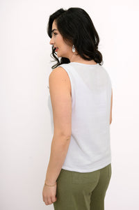 Orla Tank, White
