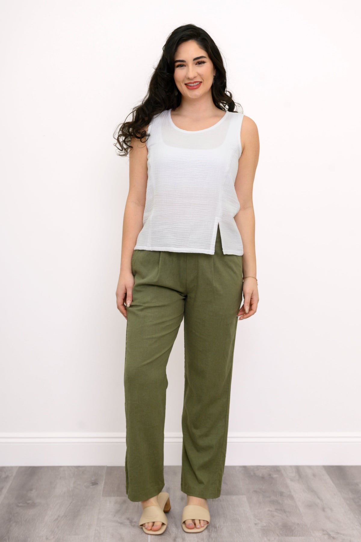 Orla Tank, White