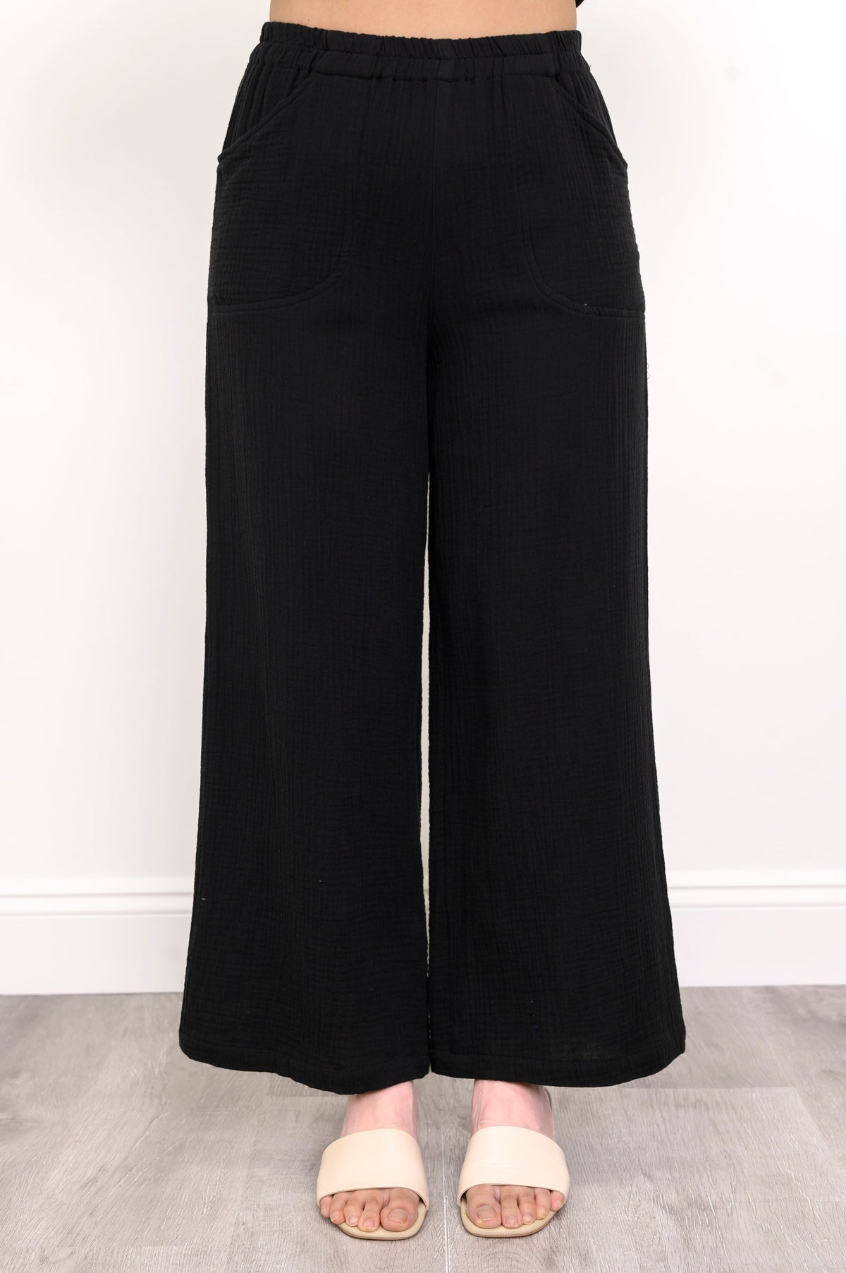 Parker Pant, Black, Cotton