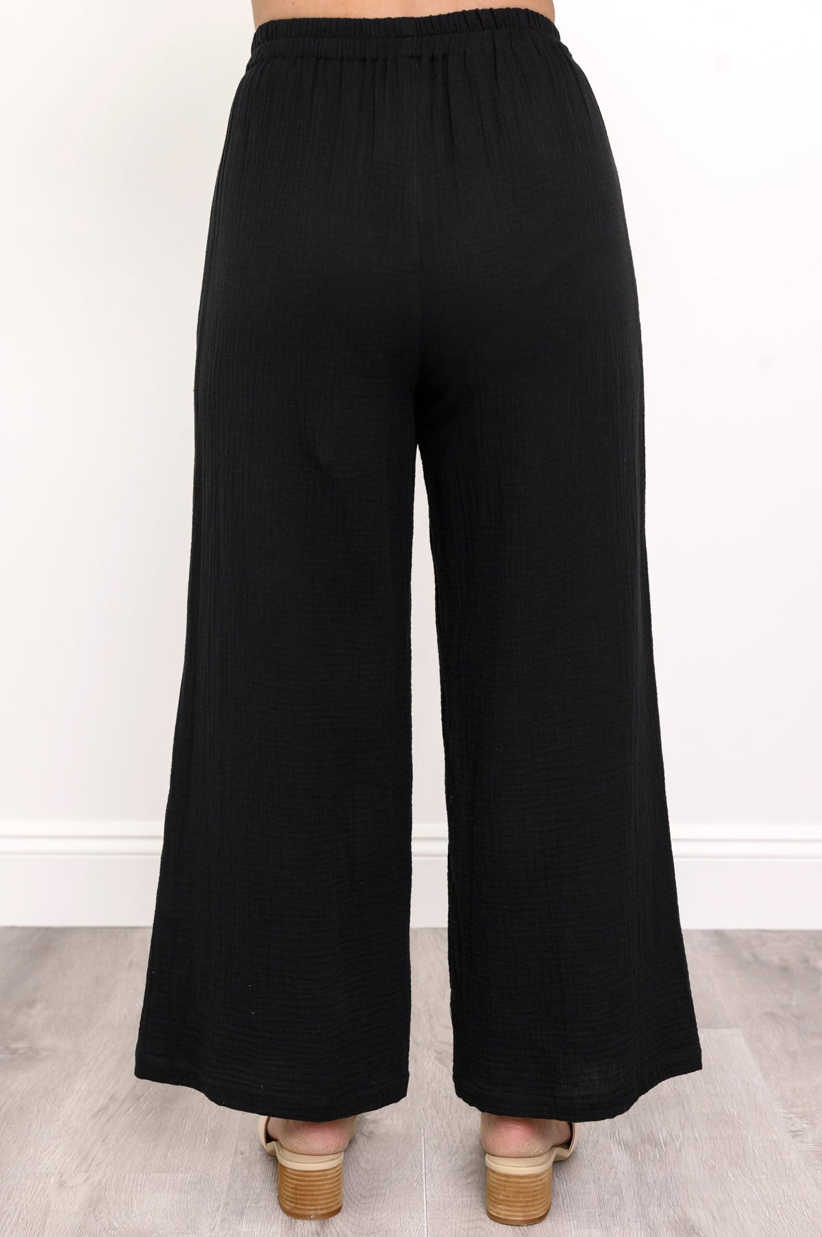 Parker Pant, Black, Cotton