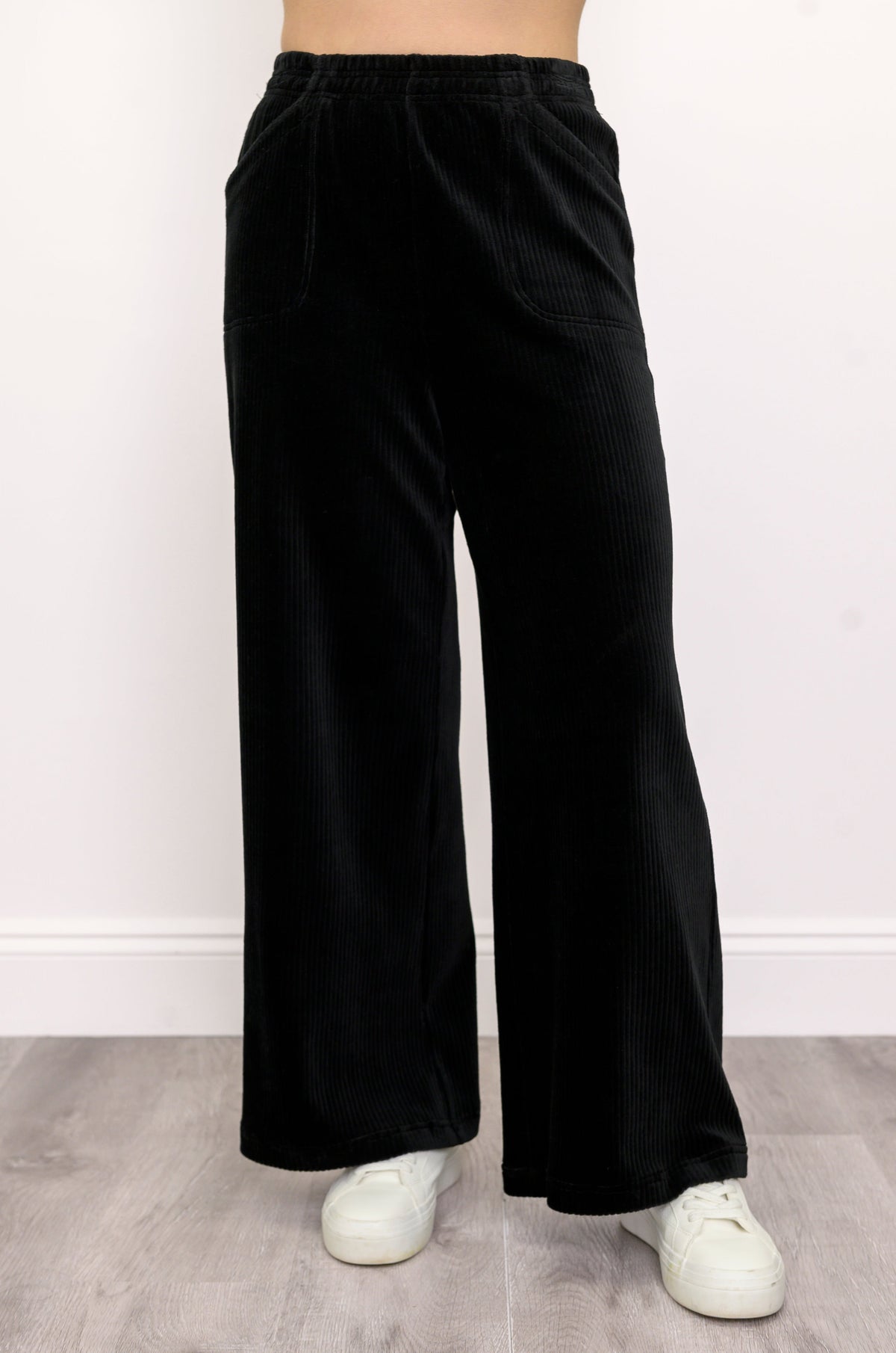 Parker Pant, Black, Corduroy