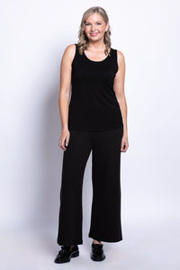 Avalon Tank, Black, Bamboo.