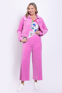 Parker Pant, Pink, Cotton Corduroy