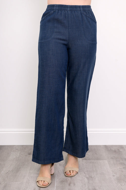 Parker Pant, Tencel Denim