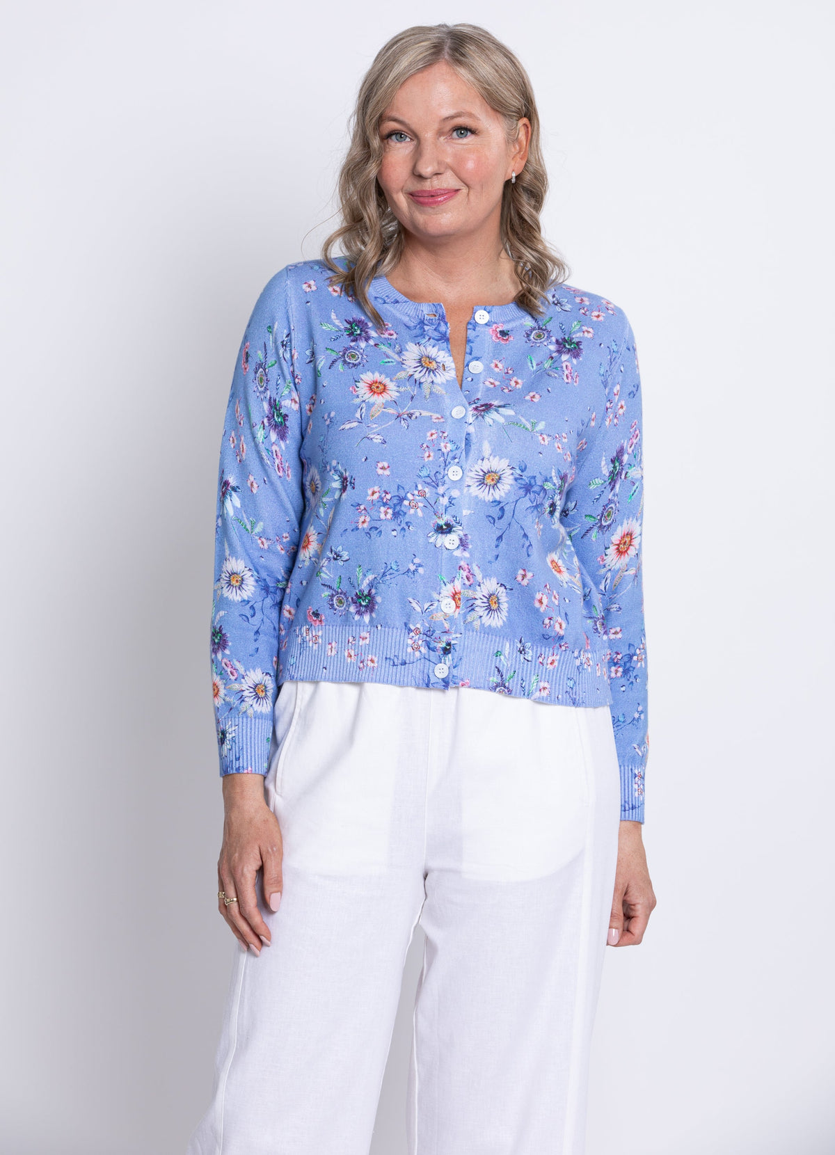 Patti Cardigan, Peri Daisy, Cotton