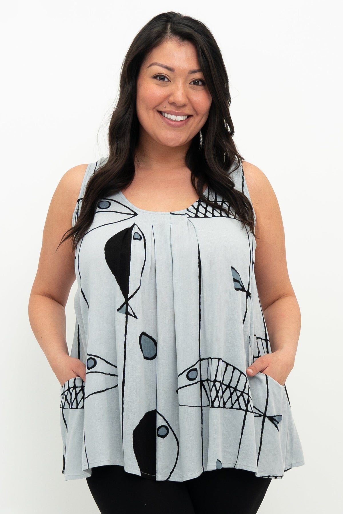 Peachy Tank, BW Feeling