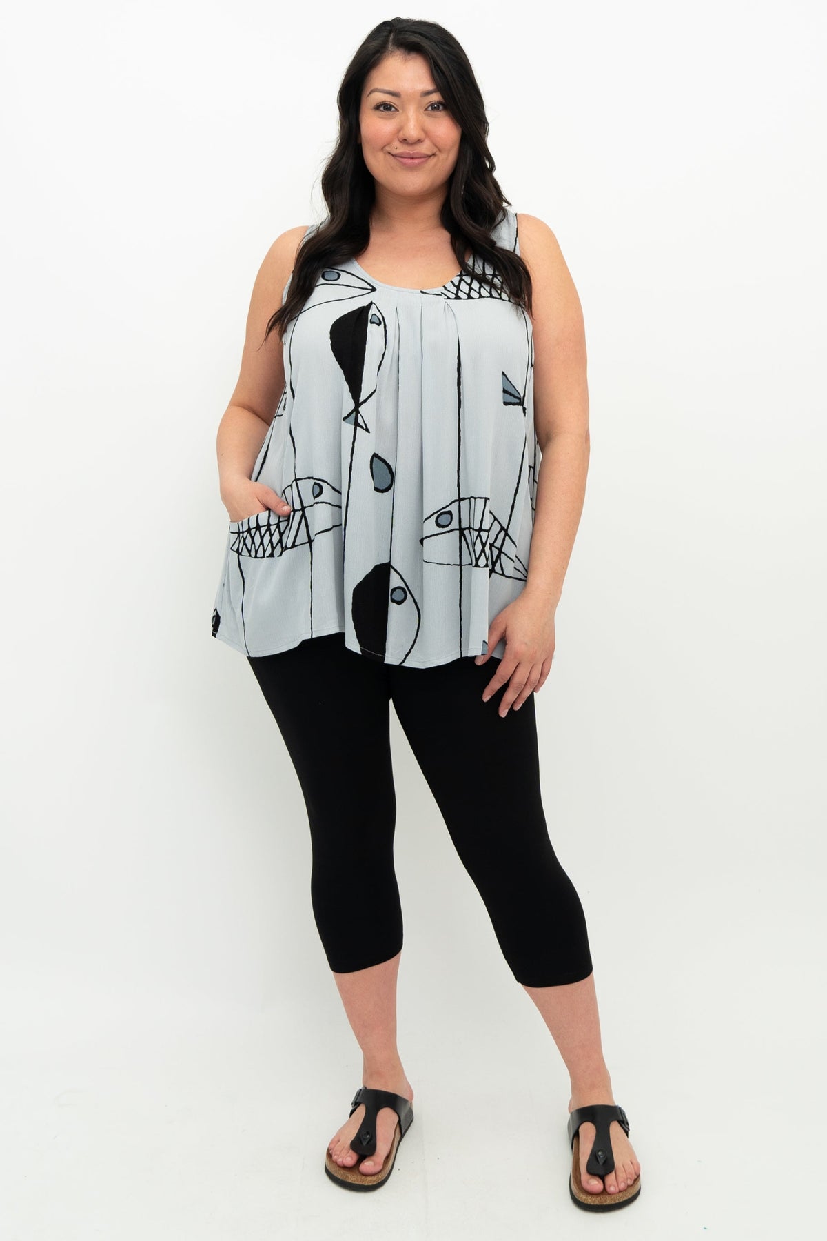 Peachy Tank, BW Feeling