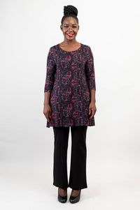 Perfect Tunic, Cherry Jam, Bamboo - Final Sale