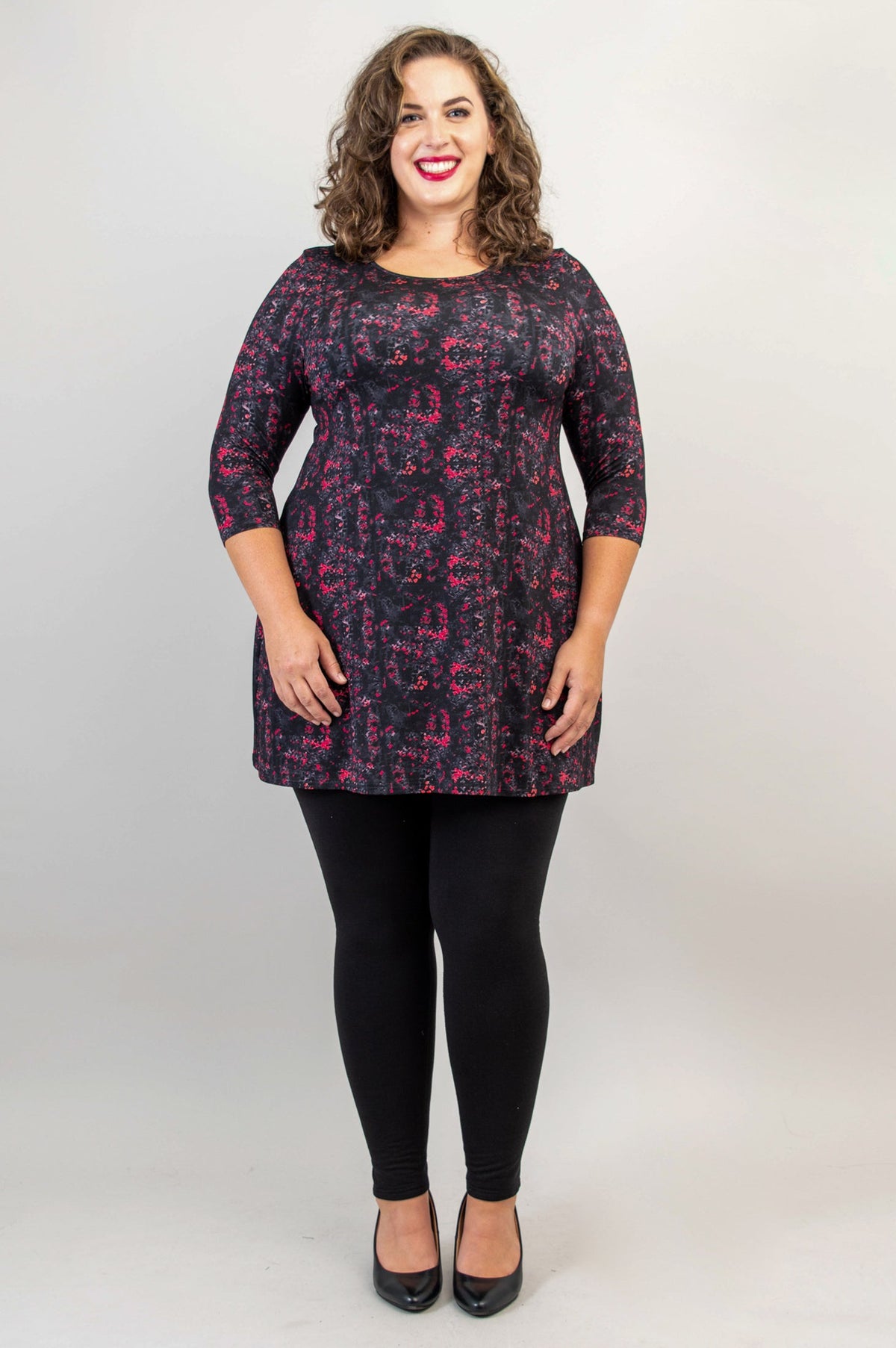 Perfect Tunic, Cherry Jam, Bamboo - Final Sale