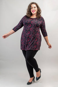 Perfect Tunic, Cherry Jam, Bamboo - Final Sale