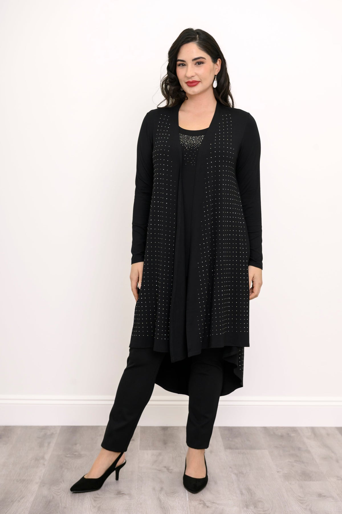 Priscilla Jacket, Black Diamond, Bamboo