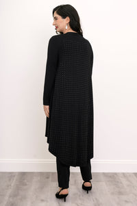 Priscilla Jacket, Black Diamond, Bamboo