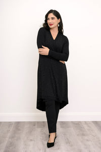 Priscilla Jacket, Black Diamond, Bamboo