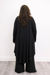 Priscilla Jacket, Black, Bamboo