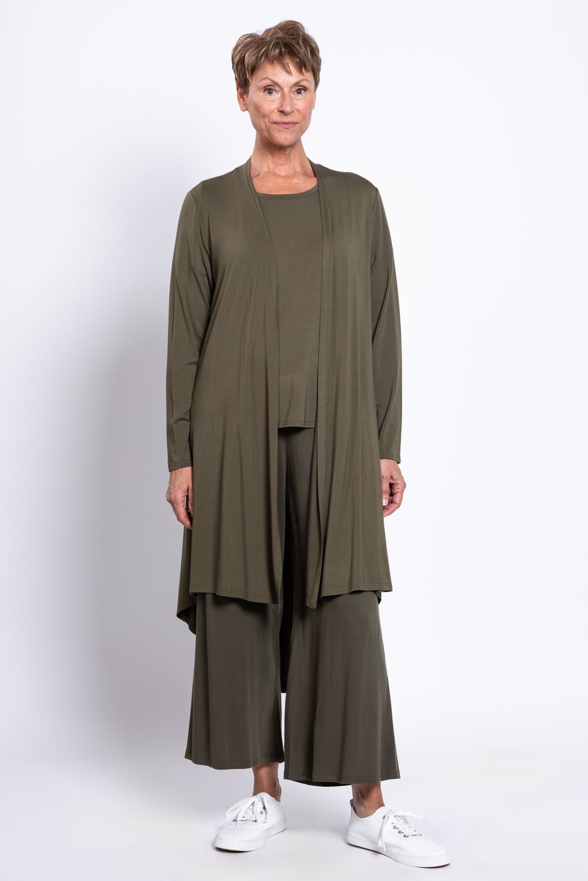 Priscilla Jacket, Khaki, Bamboo