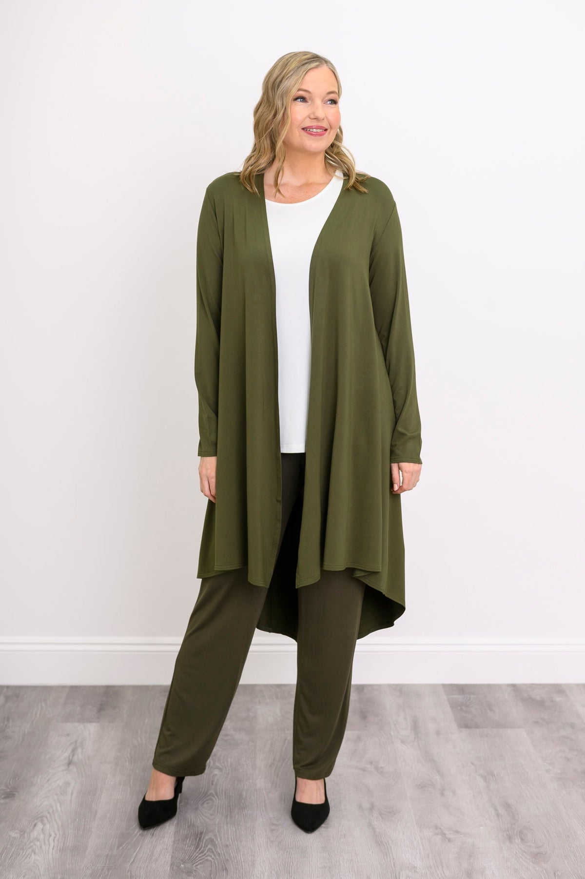 Priscilla Jacket, Khaki, Bamboo