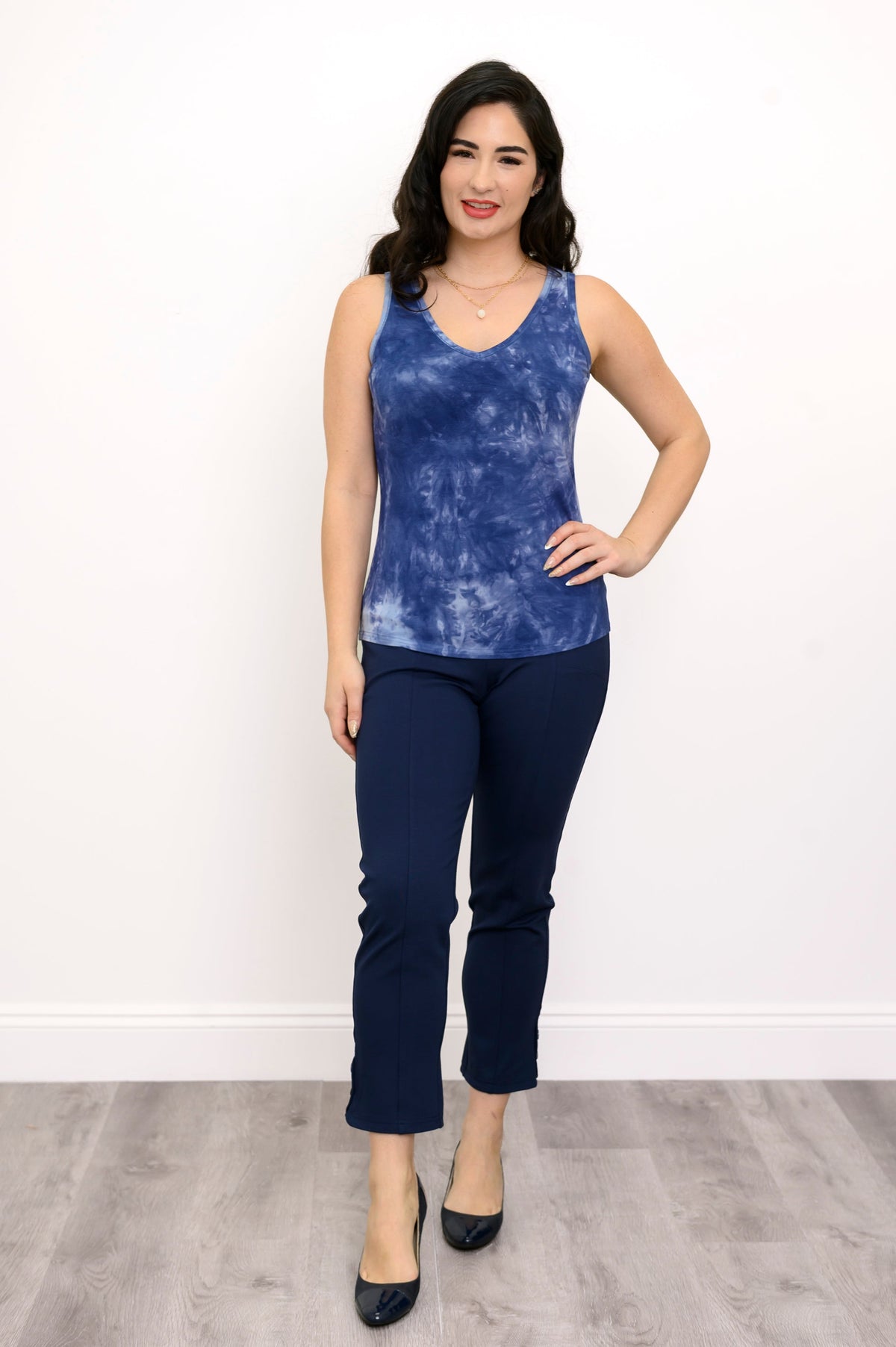 Reanna Tank, Tie Dye, Bamboo