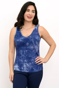 Reanna Tank, Tie Dye, Bamboo