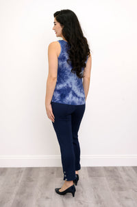 Reanna Tank, Tie Dye, Bamboo