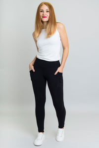 Robson Legging, Black, Bamboo